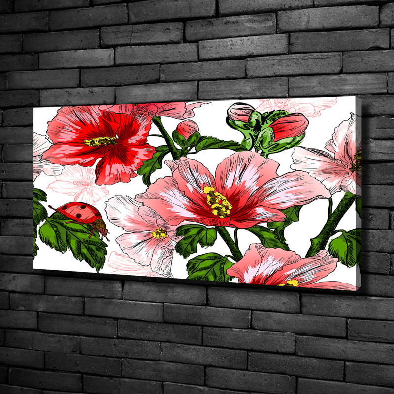 Hibiscus - Wrapped Canvas Print