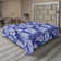 Drap plat à motif floral bohème Ambesonne