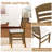 Wood Dining Chairs Fabric Upholstered Side Chairs with Rubber Wood Frame-2081820993