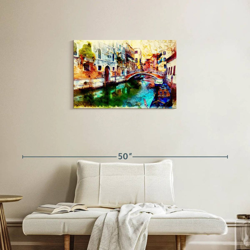Hannes Memories Of Venice, H 20 po x l 30 po