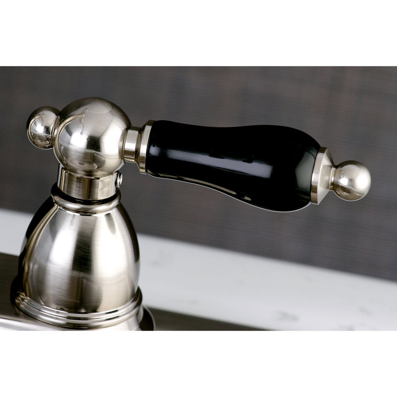Kingston Brass Duchess Two-Handle 2-Hole Deck Mount Bar Faucet, Brushed Nickel