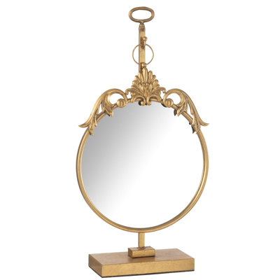 Spring / Summer 2024 Glass Round Makeup / Shaving Mirror