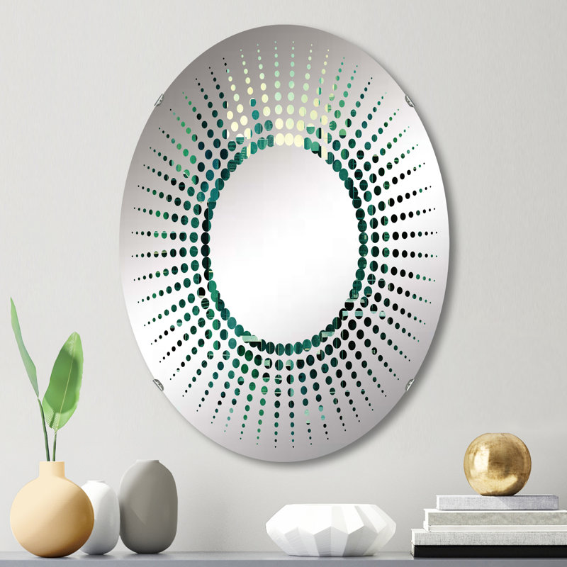Oval Wall Mirror, 20" W x 30" H