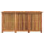 Alpen Home Gagner 150cm W 0L Water Resistant Solid Wood Deck Box in Brown
