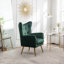 Fauteuil en velours capitonné 30,25 po Rily-1831789013