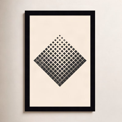 Minimal Halftone Shapes No. 3 Print