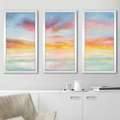 " Pastel Sky " 3 - Pieces