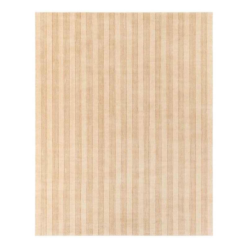 Jill Zarin Winchester Natural Wool Rug, Rectangle 7'10" x 10'
