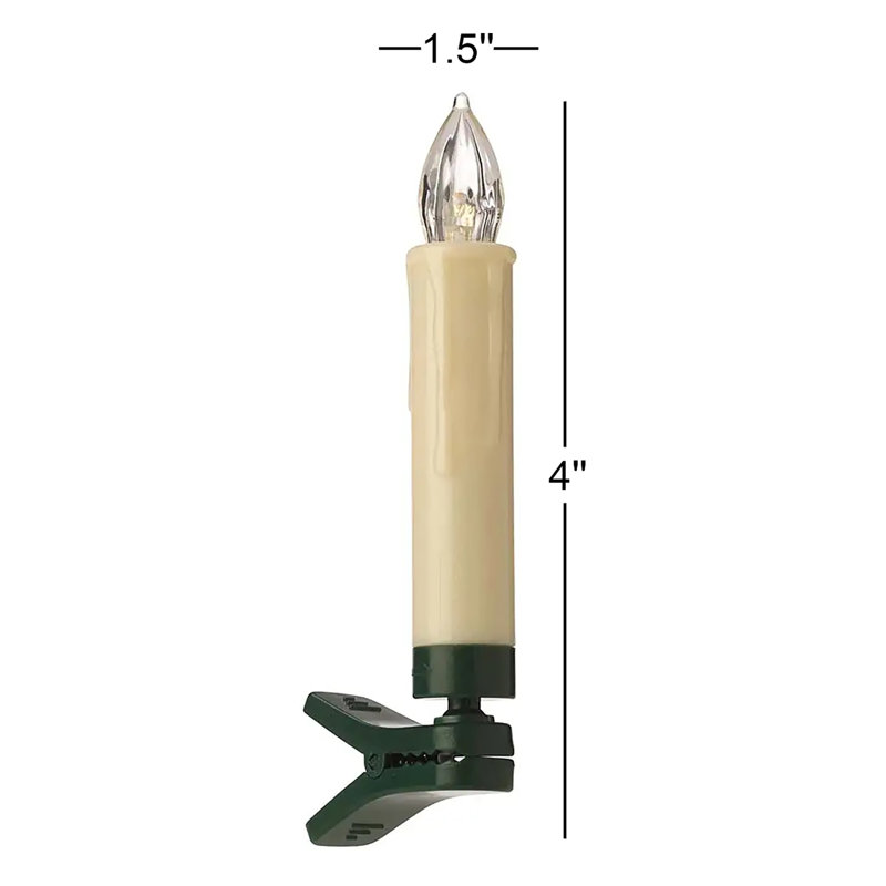 4'' Lighted Holiday Shaped Ornament