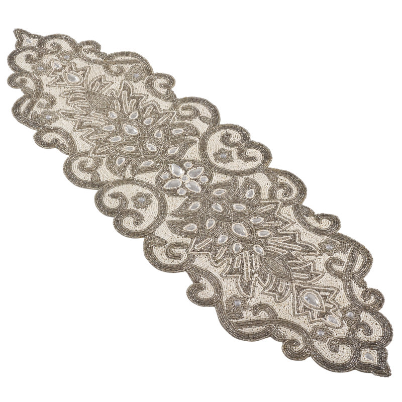 Alaqua Table Runner, Silver