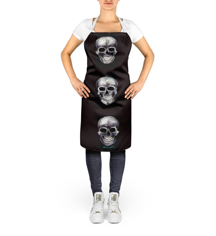 No Pattern Bib Apron