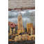 Impressionniste impressionniste, peinture murale 3D de New York sur toile métallique