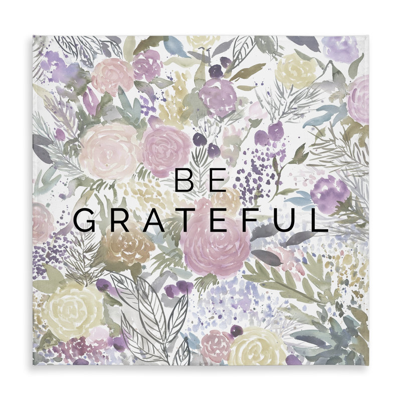 Floral Botanical Tablecloth - Be Grateful Home Decor - Indoor/Outdoor