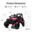Ride-On Toys 24 Volt 2-Seater Ride on Truck Electric Car for Big Kids with Remote, Bluetooth-94621299