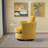 32"W Slipcovered Upholstered Swivel Barrel Chair-1910709901