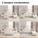 123.62‘’ Oversized Upholstered 6 Seater Modular Sectional Sofa