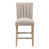 Siège beige / structure naturelle est en rupture de stock