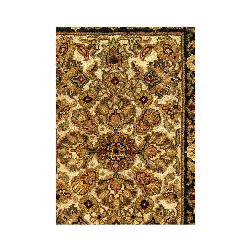 Ouseman Hand Knotted Area Rug in Beige