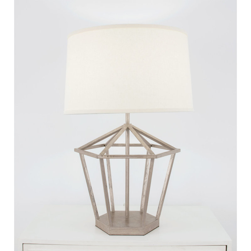 Sammy Table Lamp, Champagne Leaf