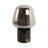 Brayden Studio® 12X8" Glass Shade On Marble Base With Switch, Black