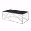 Table basse moderne moderne, plateau d'appoint en verre trempé-1544117571