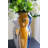 Curved Ceramic Vase with Abstract Multicoloured Finish-1891714391-1891714378