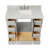 43" Single Bathroom Vanity Set-64627209