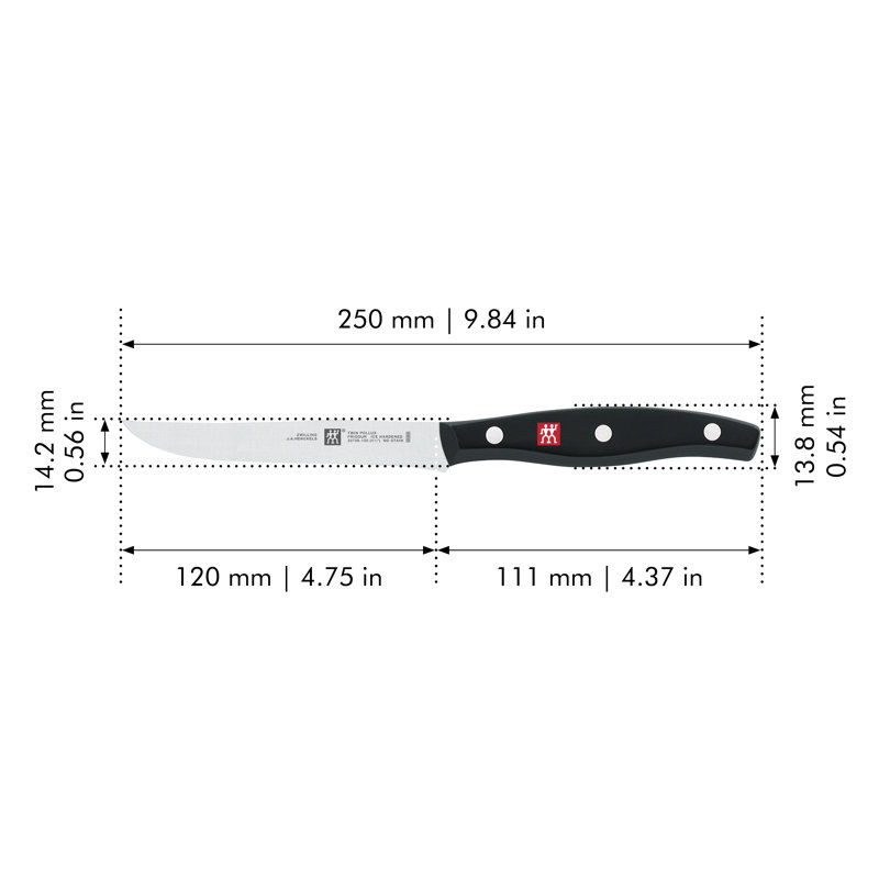 ZWILLING Twin Signature 4-Piece Steak Knife Set