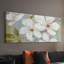 Fleurs blanches - Toile tendue avec châssis - Prêt à accrocher-885630751
