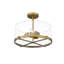 Plafonnier semi-encastré 3 lumières 16,5 po Mabe-973118938