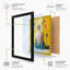 Artist in Contemplation Modern - Framed Print-523786033-523786047