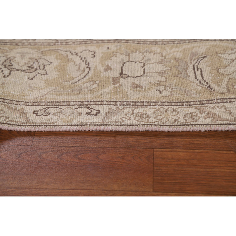 Tapis persan Tabriz patiné à la main 6 x 9