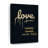 " Love Never Fails Typography " by Eleanor L.-783875839