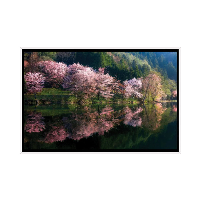 Another World by Takeshi Mitamura - Floater Frame Print on Canvas
