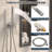 Calder Complete Shower System with Rough in-Valve-98304574
