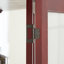 Vitrine d'angle exquise avec tablettes réglables et design élégant-1841096664