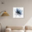 Art floral bleu acrylique matin par Petalia I, prêt à être suspendu-1728959732