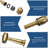 Double Handle Bridge Kitchen Faucet With Faucet-side Sprayer In Brushed Gold-125999854