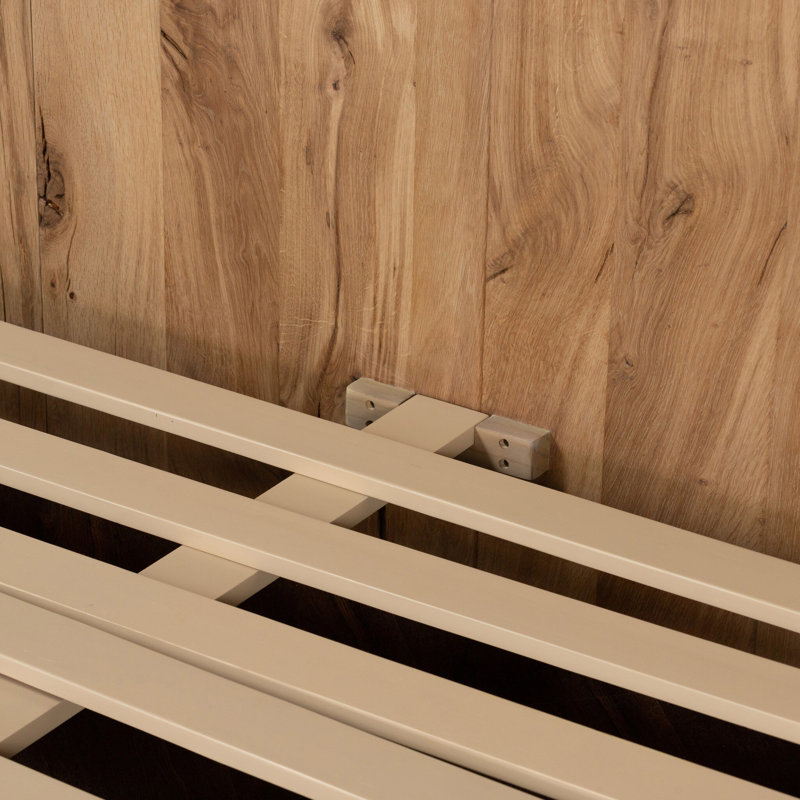 Lara Bed-Natural Reclaimed French Oak-Queen, King
