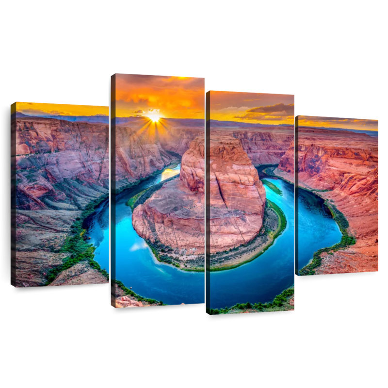Alvord Magic Horseshoe Bend, H 22 po x l 36 po