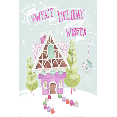 Candy Christmas I by Jennifer Paxton Parker - Wrapped Canvas Print