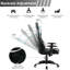 JL Comfurni Adjustable Reclining Ergonomic Faux Leather Swiveling PC & Racing Game Chair with Footrest-88285024