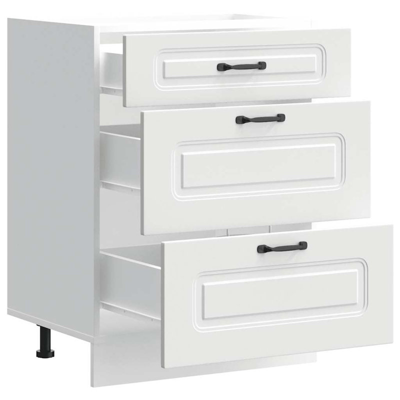 Badriya Standard Base Cabinet, White