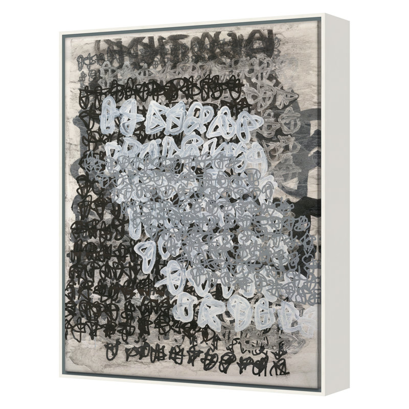 Proposition 15 Print by McFarlane, Tim, White Floater Framed, 40'' H x 30'' W