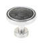Spectra Weaves knob in chrome finish-1663493801