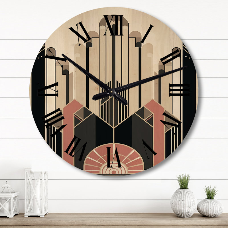 Horloge murale Art Nouveau, Grand
