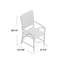 Fauteuil de 21,26 po de largeur Waitsburg