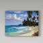 Fikes «Tropical Beach», reproduction de peinture à l'huile sur toile tendue-25331549