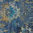 Madrid Blue/Gray/Gold Floral Traditional Indoor Performance Area Rug-1513018079