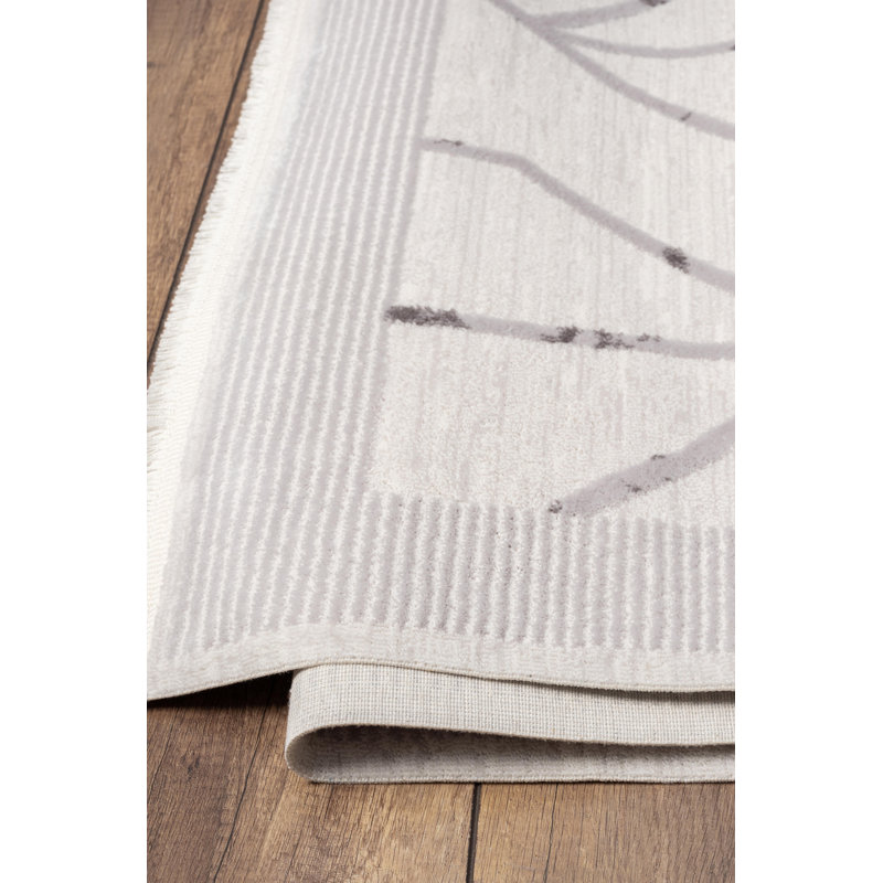 Runner Rilynn Geometric Machine Made Indoor / Outdoor Area Rug, Runner 6'7" x 13'1"